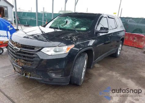 2018 Chevrolet Traverse Ls из США, поврежденный, VIN 1GNEVFKW3JJ197051